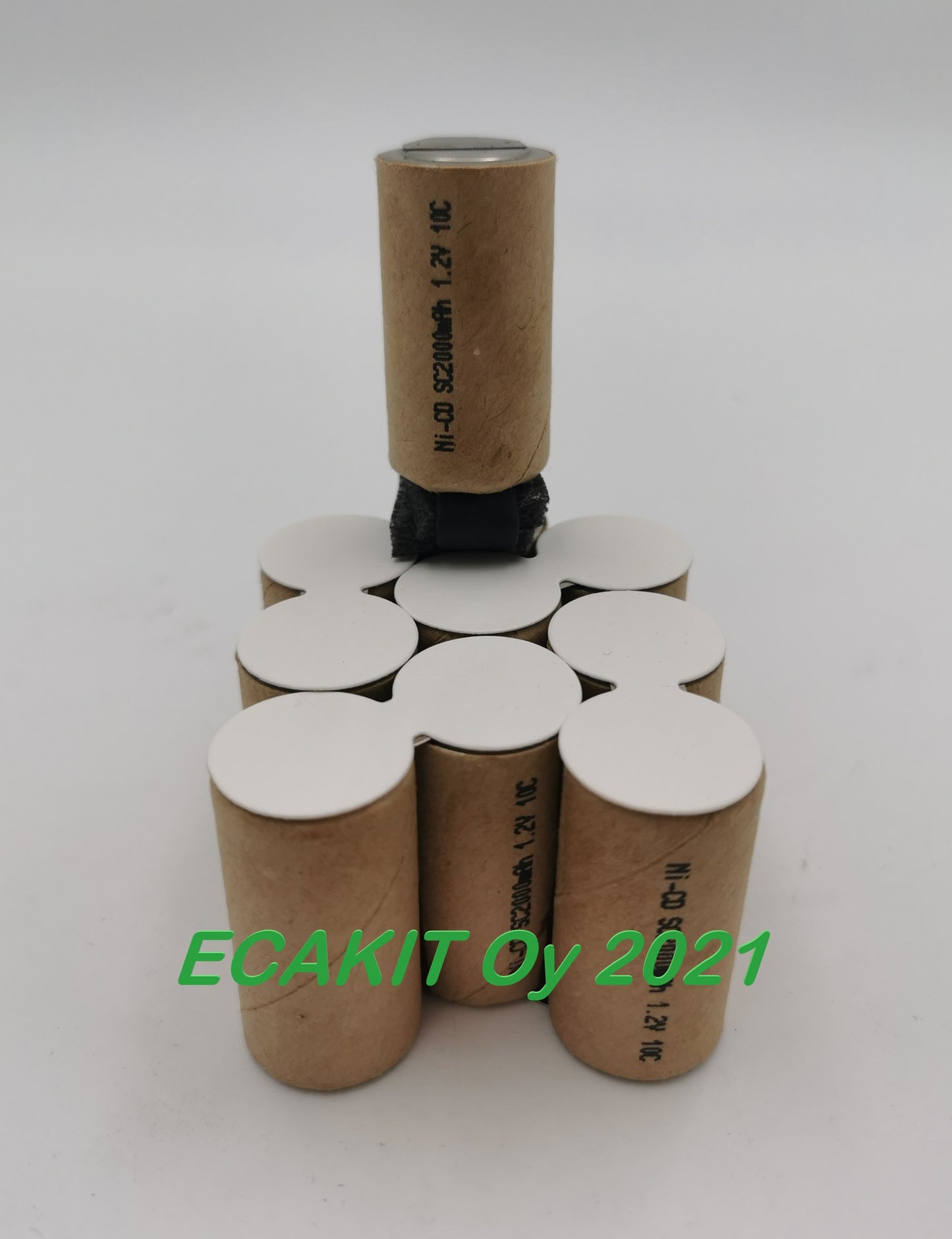 Akkukennosto DeWalt 12V 2Ah NiCd