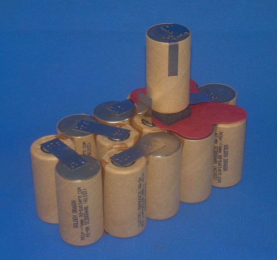 Akkukennosto DeWalt 18V 3Ah NiMH