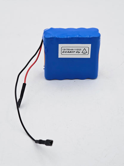 Palovaroittimen akku 12V 700mAh NiMH