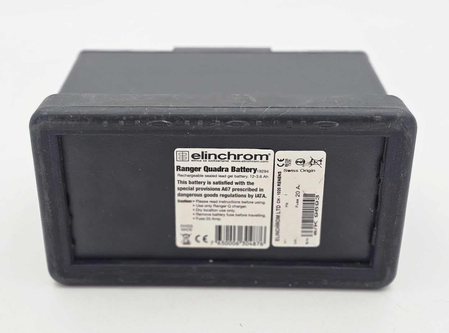 Quadra salaman akun vaihto 12V 3,4Ah AGM